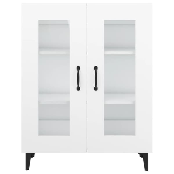 vidaXL Skåp vit 69,5x34x90 cm konstruerat trä Vit