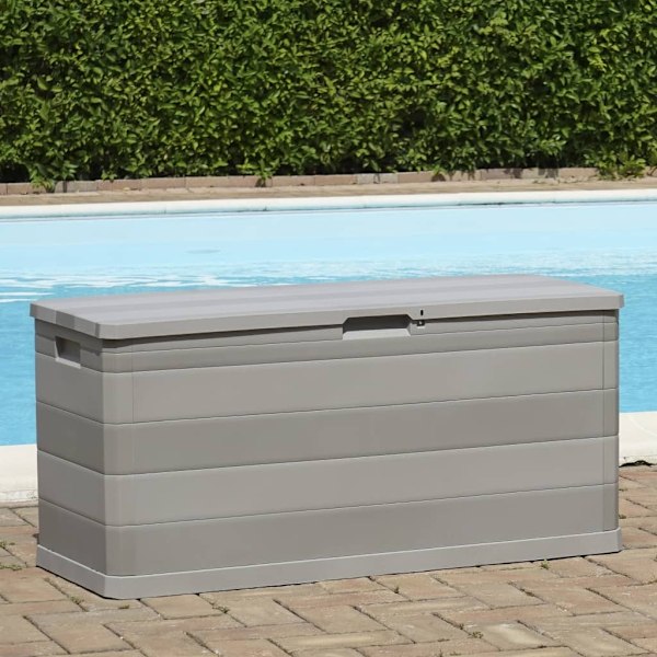 vidaXL Dynbox 117x45x56 cm grå grå