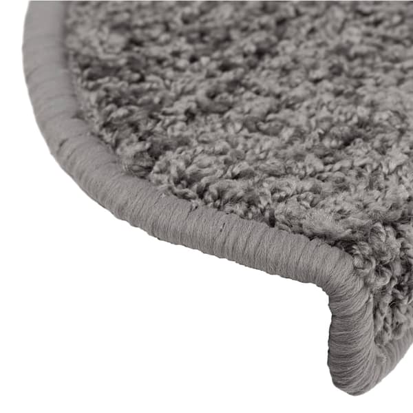 vidaXL Trappstegsmattor 10 st 65x25 cm grå Grå