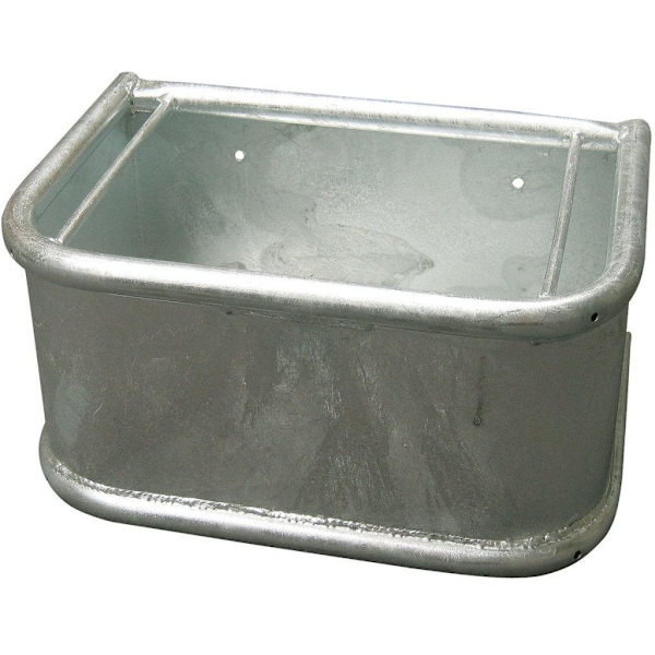 Kerbl Fodertråg fyrkantigt 35 L 32483 Silver