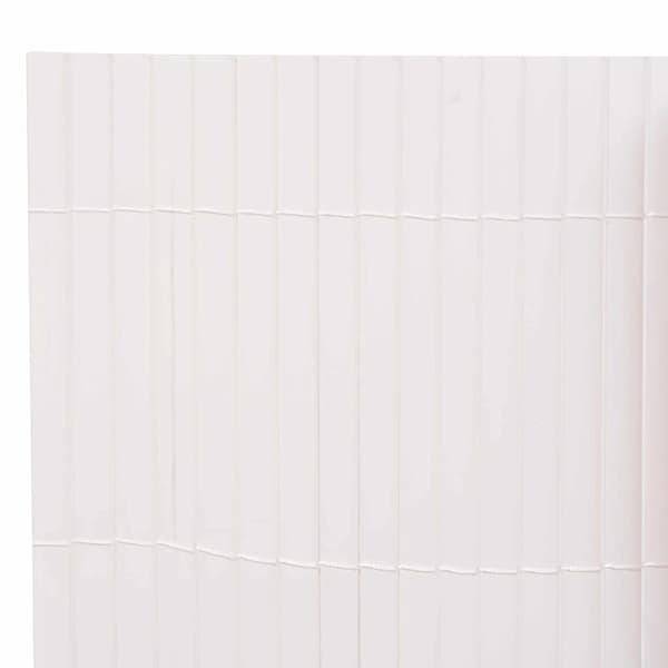 vidaXL Insynsskydd 150x300 cm vit Vit