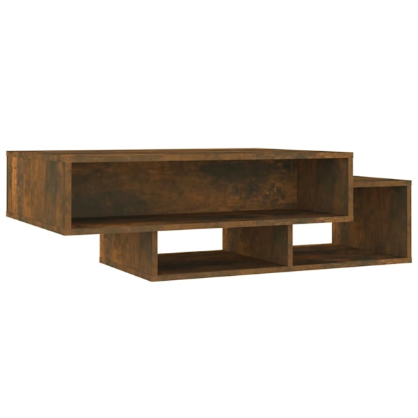 vidaXL Soffbord rökfärgad ek 105x55x32 cm konstruerat trä Brun