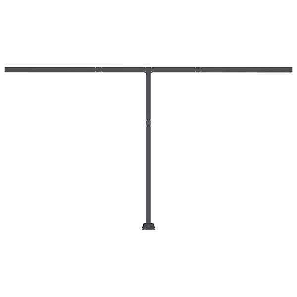 vidaXL Automatisk markis med vindsensor & LED 400x300 cm gräddvit Creme