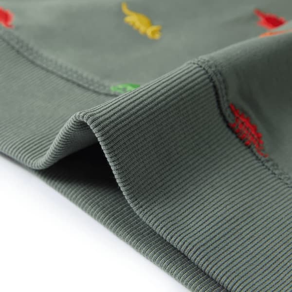 vidaXL Barntröja khaki 128 Grön