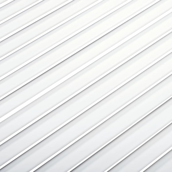 vidaXL Skåpluckor lamelldesign 2 st vit 99,3x39,4 cm massiv furu Vit