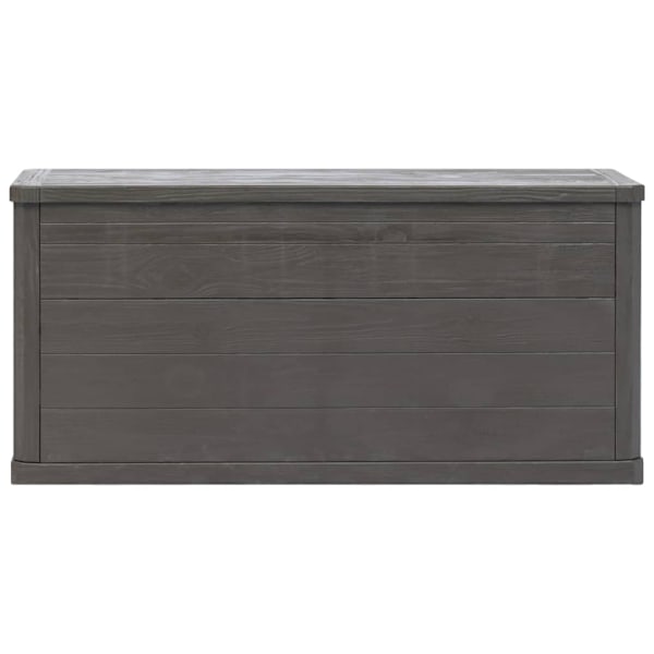 vidaXL Dynbox 280 liter brun Brun