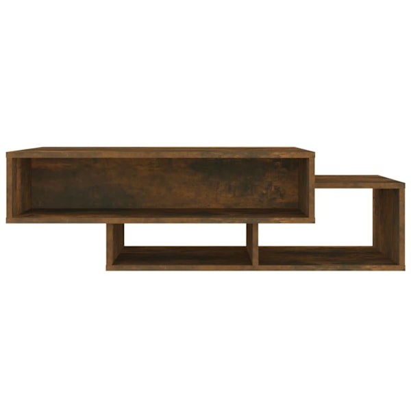 vidaXL Soffbord rökfärgad ek 105x55x32 cm konstruerat trä Brun
