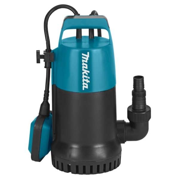 Makita Elektrisk nedsänkbar vattenpump 800 W blå och svart