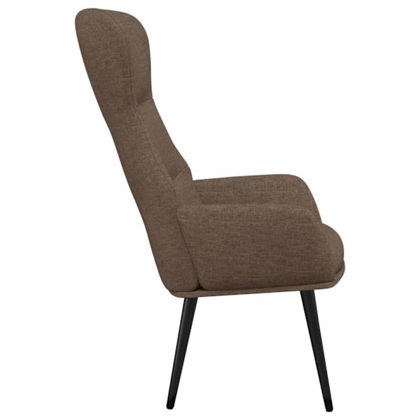 vidaXL Vilstol taupe tyg Taupe