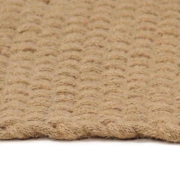 vidaXL Matta rektangulär naturfärg 180x250 cm jute Brun