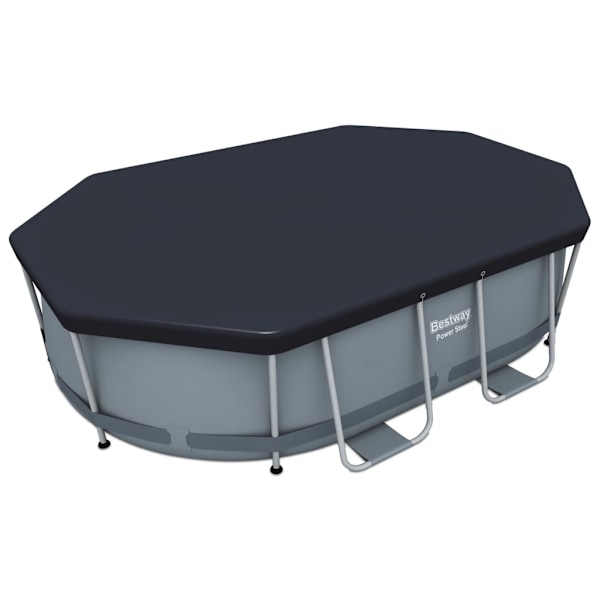Bestway Poolöverdrag Flowclear 300x200 cm Antracit