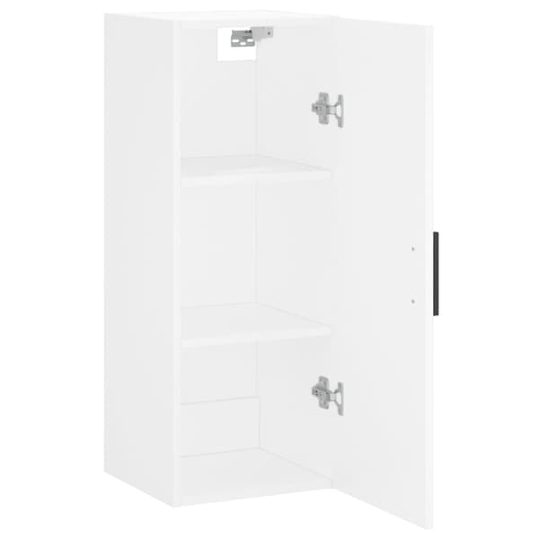 vidaXL Väggskåp vit 34,5x34x90 cm Vit