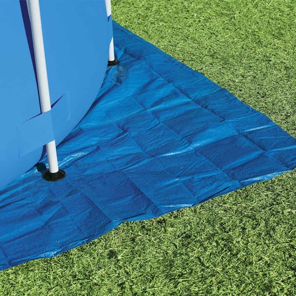 Bestway Markduk för pool Flowclear 335x335 cm Blå