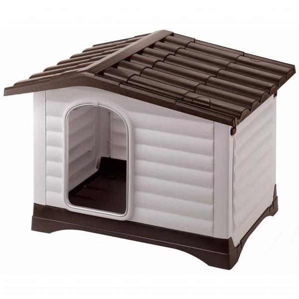 Ferplast Hundkoja Villa 90 grå 88x72x65 cm 87255099 grå
