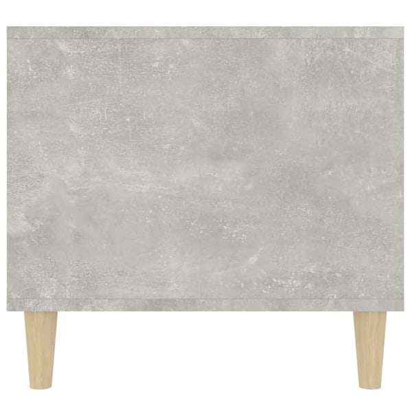 vidaXL Soffbord betonggrå 90x49x45 cm konstruerat trä Grå