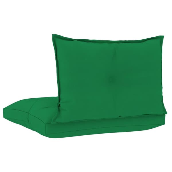 vidaXL Palldynor 2 st grön tyg Grön