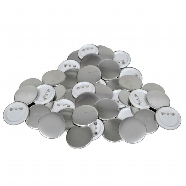 vidaXL Pins 58 mm delar 500 set Silver