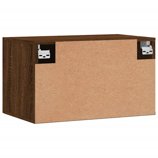 vidaXL Väggskåp brun ek 60x36,5x35 cm konstruerat trä Brun