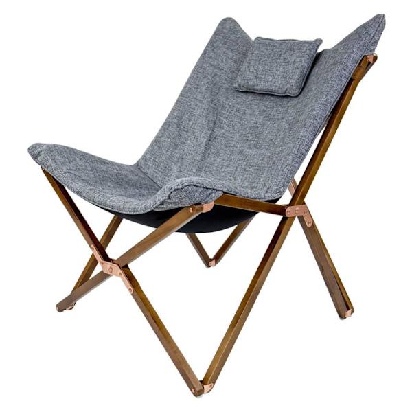 Bo-Camp Campingstol Bloomsbury M grå grå