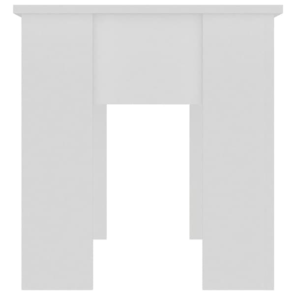 vidaXL Soffbord vit 101x49x52 cm konstruerat trä Vit