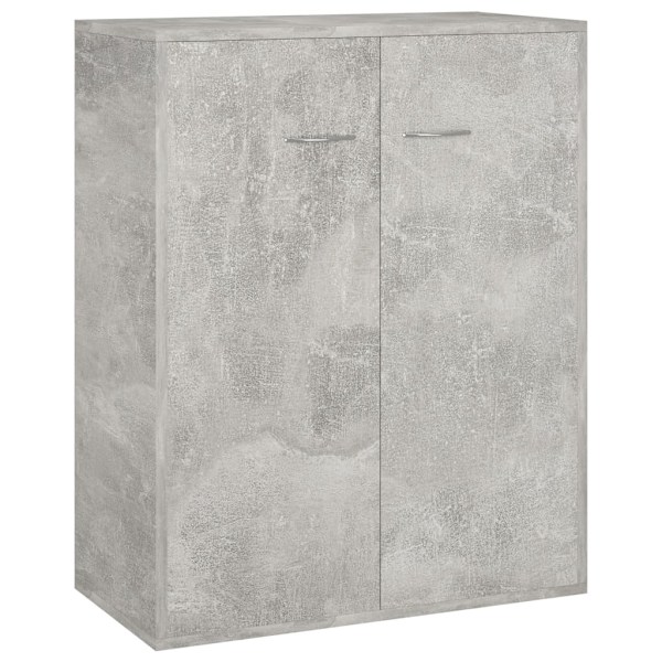 vidaXL Skänk betonggrå 60x30x75 cm konstruerat trä grå