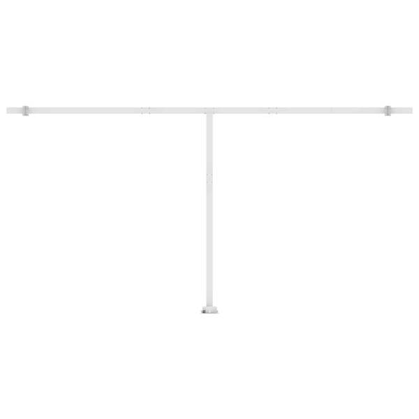 vidaXL Fristående markis manuellt infällbar 600x300 cm antracit Antracit