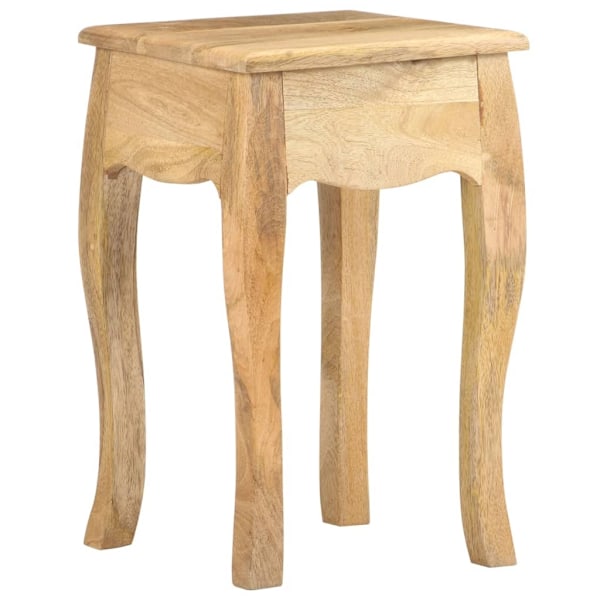 vidaXL Sängbord 28x28x46 cm massivt mangoträ Brun