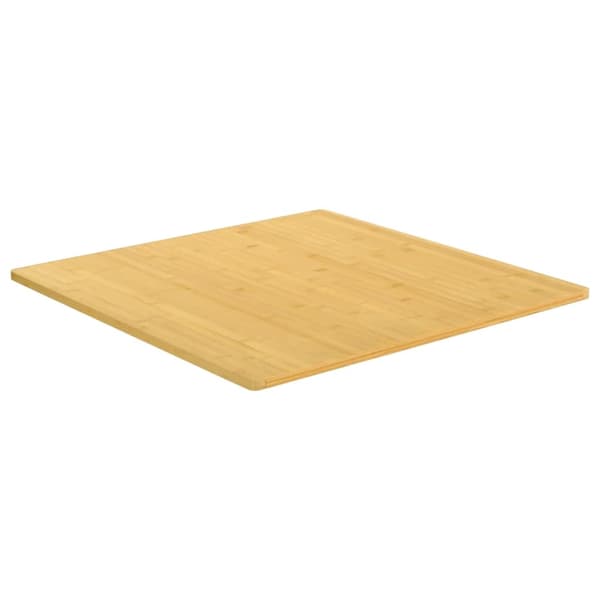 vidaXL Bordsskiva 90x90x1,5 cm bambu Brun