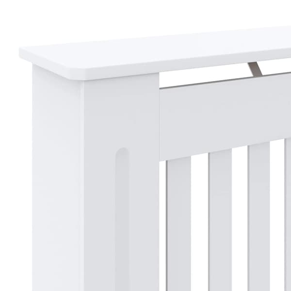 vidaXL Elementskydd MDF vit 78 cm Vit