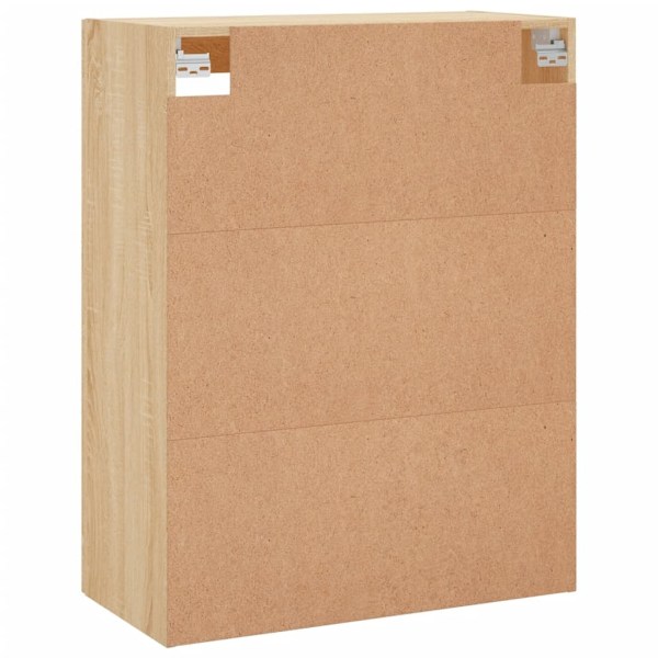 vidaXL Väggskåp sonoma-ek 69,5x34x90 cm Brun