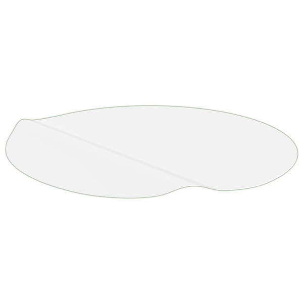 vidaXL Bordsskydd genomskinligt Ø 110 cm 2 mm PVC Transparent