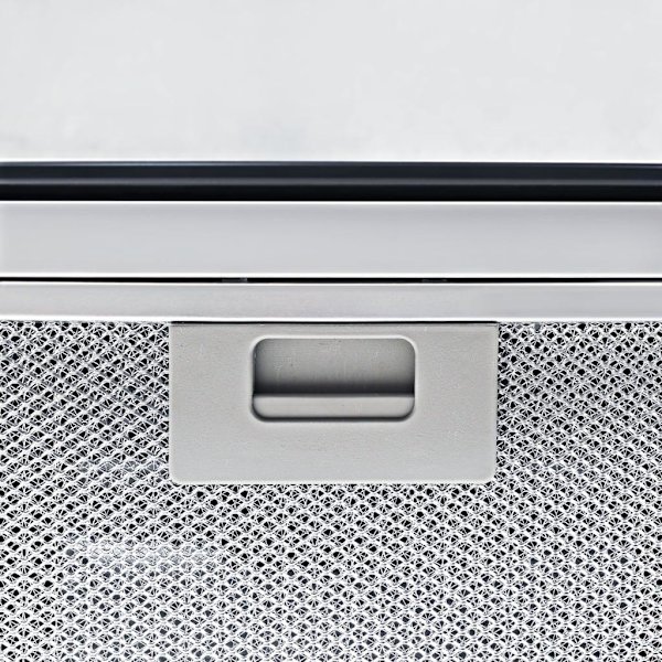 vidaXL Väggmonterad köksfläkt med LCD 756 m³/tim LED Silver