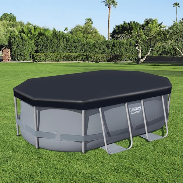 Bestway Poolöverdrag Flowclear 300x200 cm Antracit