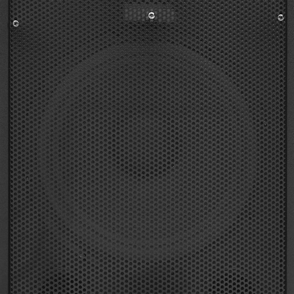 vidaXL Passiv PA-högtalare 1000 W svart 37x37x64cm Svart