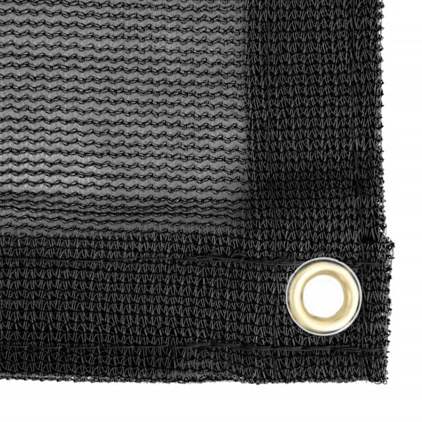 vidaXL Lastnät HDPE 2x3,5 m svart Svart