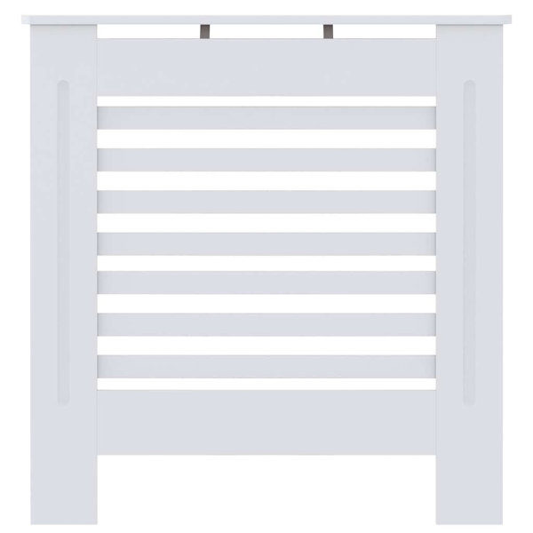 vidaXL Elementskydd MDF vit 78 cm Vit