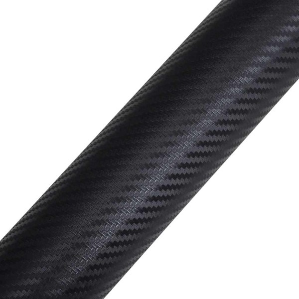 vidaXL Bilfoliering 3D svart 100x150 cm Svart