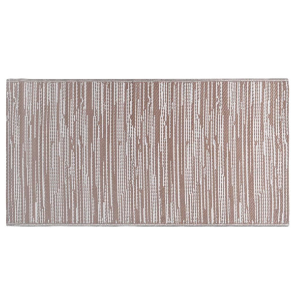 vidaXL Utomhusmatta brun 80x150 cm PP Brun