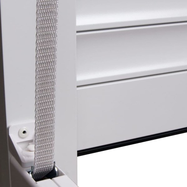 vidaXL Rulljalusi aluminium 70x100 cm vit Vit