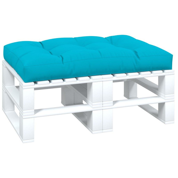 vidaXL Palldyna turkos 120x80x12 cm tyg Turkos