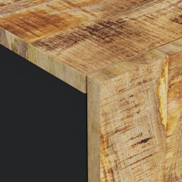 vidaXL Badrumsskåp 62x33x58 cm massivt mangoträ och konstruerat trä Brun