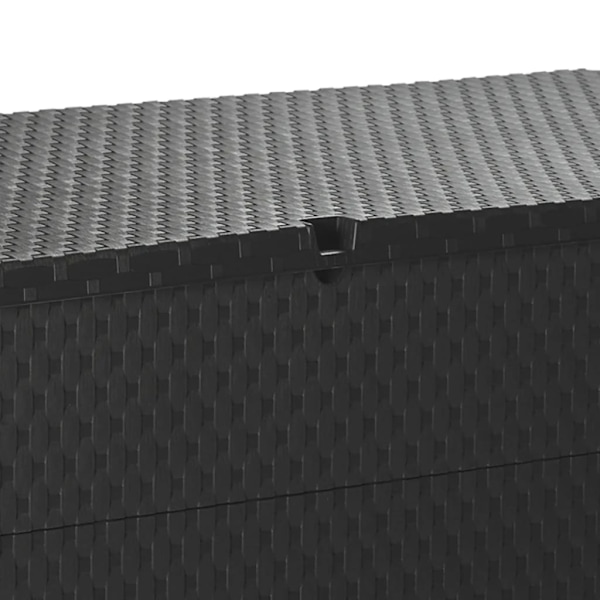 vidaXL Dynbox antracit 120x56x63 cm PP-rotting Antracit
