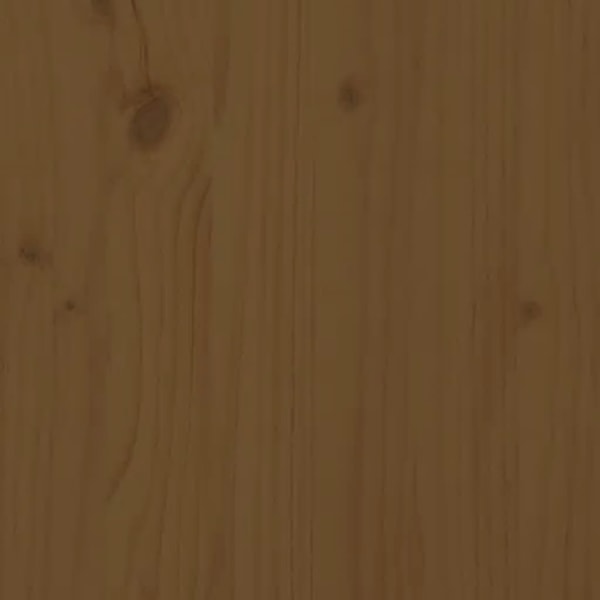 vidaXL Bokhylla/rumsavdelare honungsbrun 80x25x70 cm massivt trä Brun