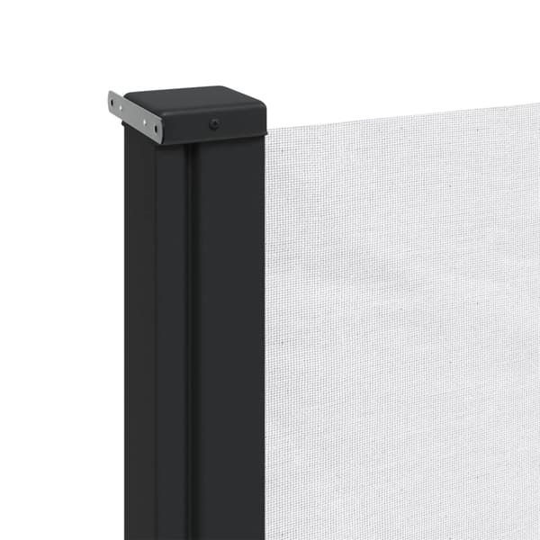 vidaXL Indragbar sidomarkis vit 200x500 cm Vit