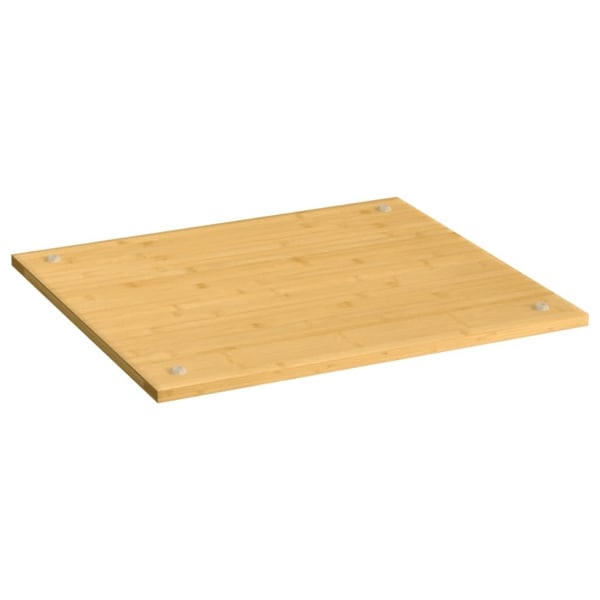 vidaXL Spisskydd 50x56x1,5 cm bambu Brun