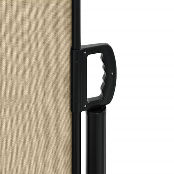vidaXL Indragbar sidomarkis beige 220x300 cm Beige