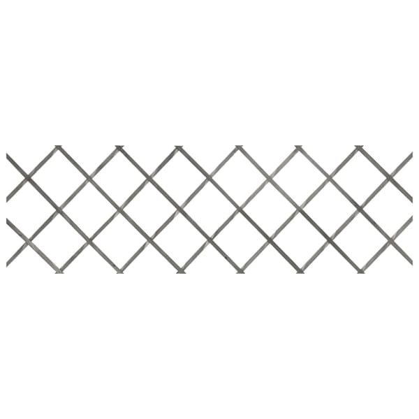 vidaXL Spaljéstaket 5 st grå granträ 180x60 cm grå