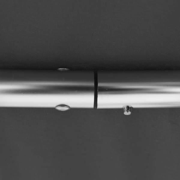 vidaXL Båtkapell 3 bågar antracit 183x160x137 cm Anthracite