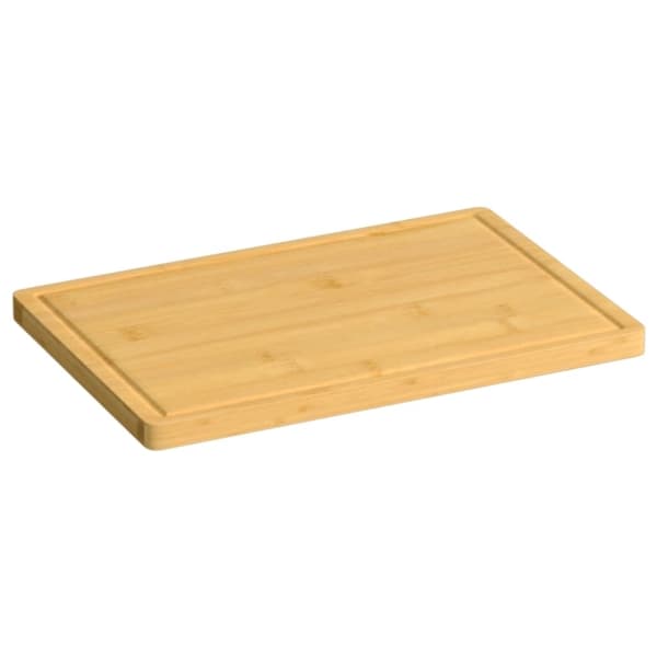 vidaXL Skärbräda 30x20x1,5 cm bambu Brun