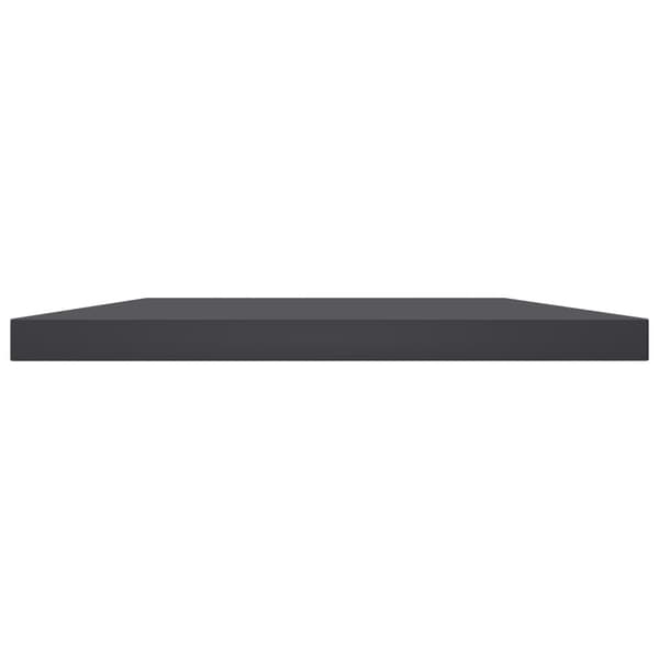 vidaXL Hyllplan 4 st grå 100x20x1,5 cm konstruerat trä grå